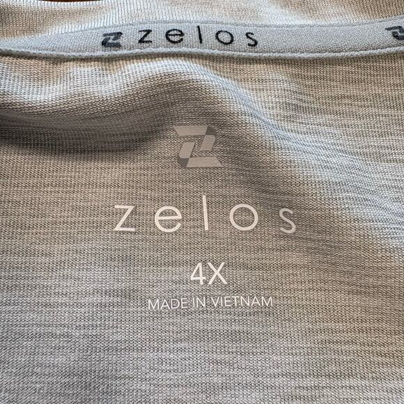 Zelos 4X Gray Tee - Picture 2 of 5